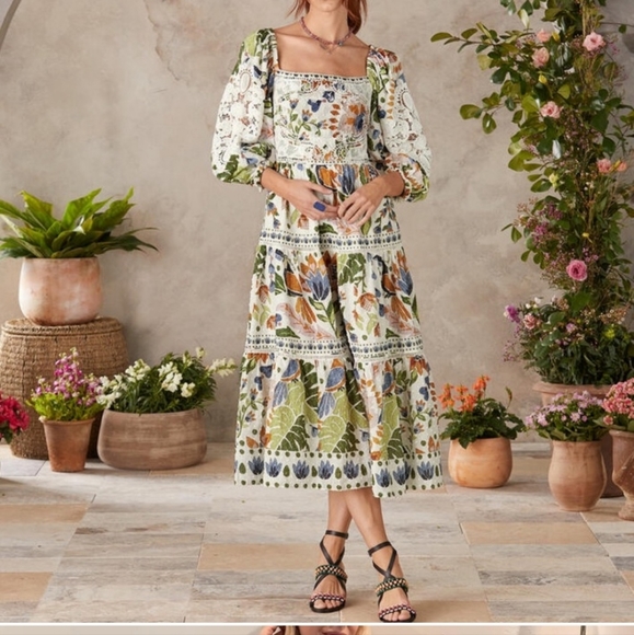 Farm Rio Garden Dress - Picture 4 of 7